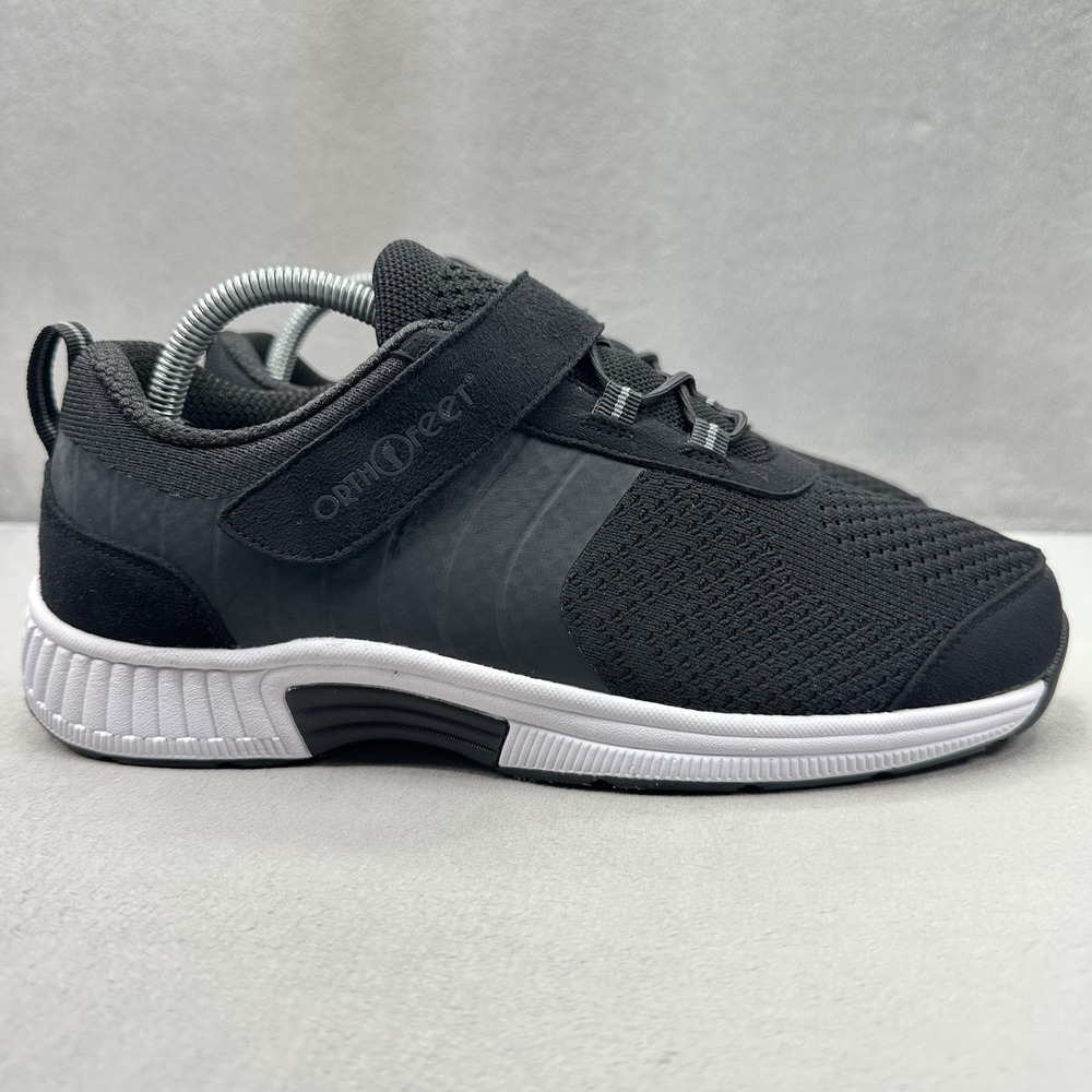 OrthoFeet Joelle 831 Womens Size 9 (4E) Shoes Black Knit Orthopedic XX-WIDE